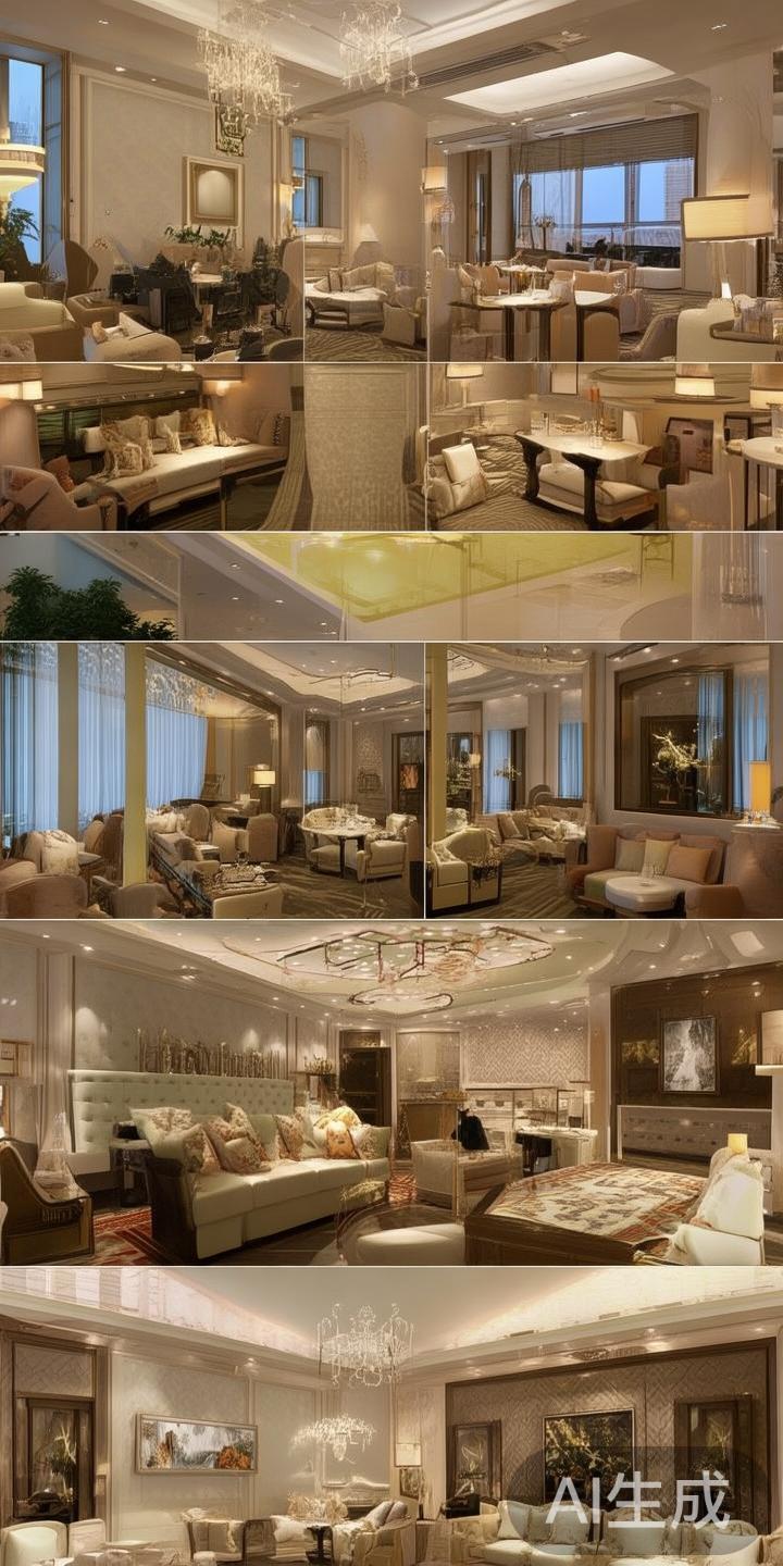 此外，酒店楼层设有专属贵宾区和休闲区，让尊贵的宾客